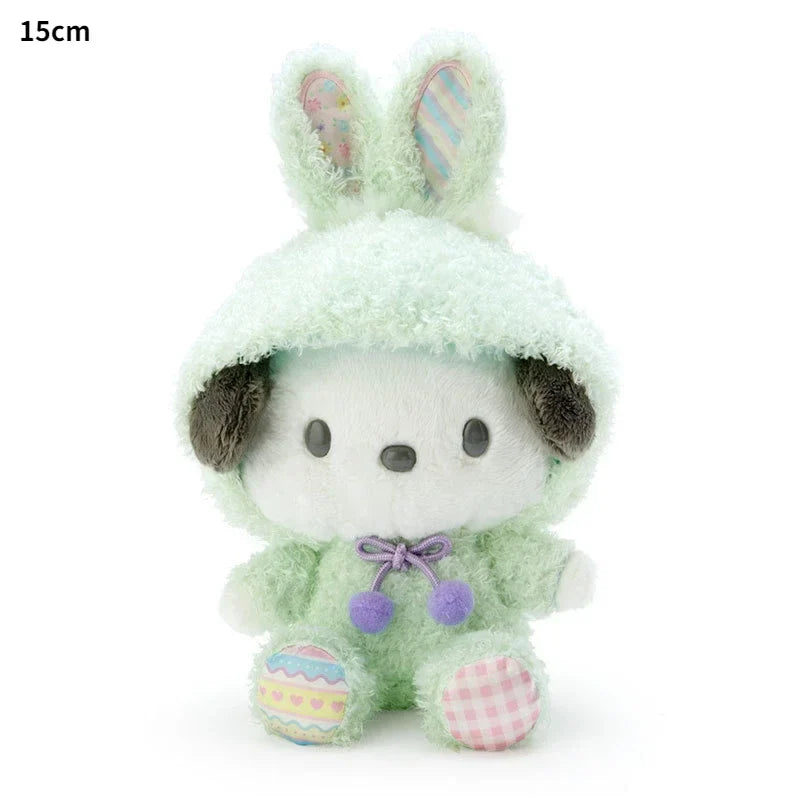 Sanrio Limited Collection Kuromi Cinnamoroll My Melody Plush Toy Kawaii Pochacco Easter - 15cm 10-15CM Animals - Tophatter Daily Deals