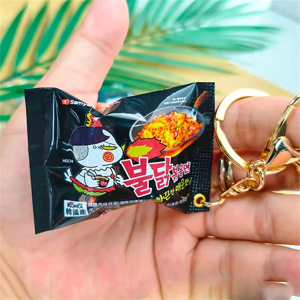 Instant Noodle Keychain Mini Snack Phone Charm Gift 2 - Tophatter Daily Deals