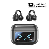 Wireless Translator Earbuds Touch Screen Case 144 Languages Black-Ai - Tophatter Daily Deals
