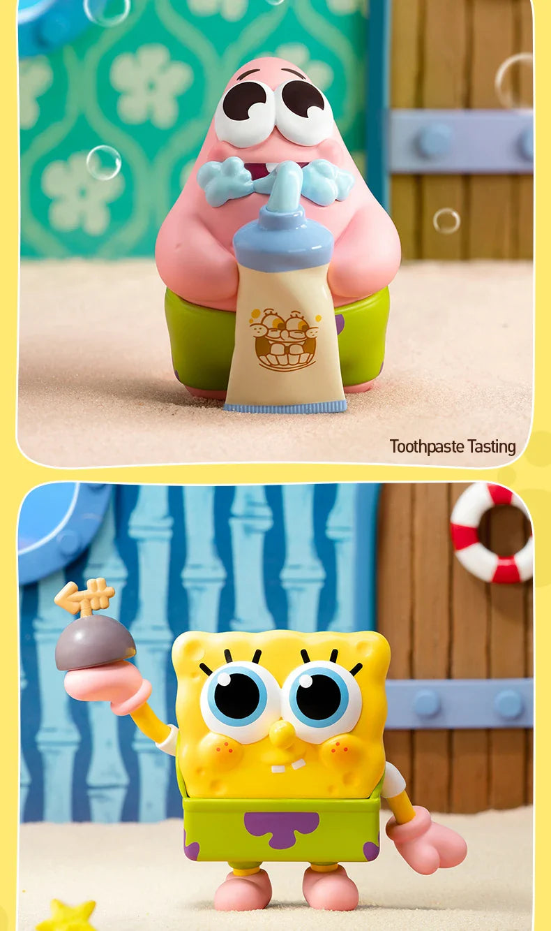 Genuine Pop Mart SpongeBob Best Friends Series Figures Blind Box Anime - Tophatter Daily Deals