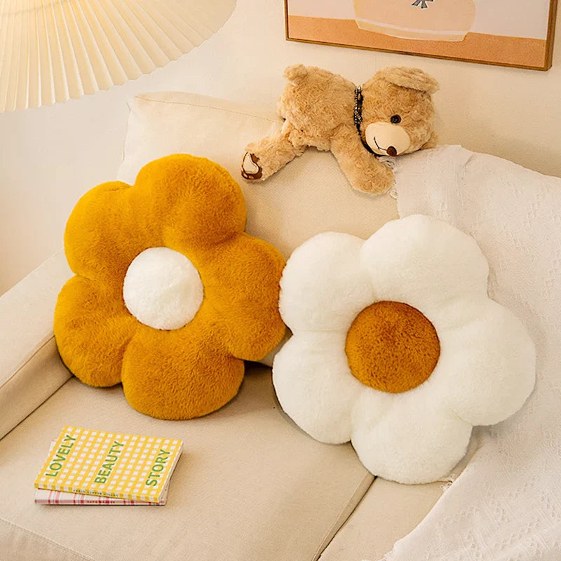 Sunflower Flower Cushion Flowers - Tophatter Daily Deals