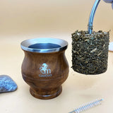 Yerba Mate Bombilla Set Stainless Steel Mate Kit Easy Clean - Tophatter Daily Deals