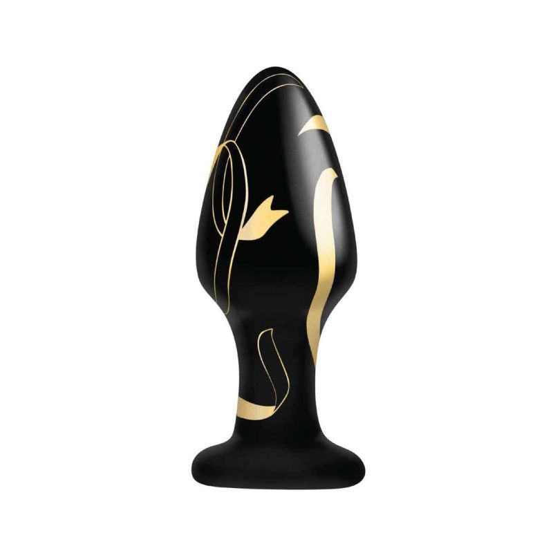 Secret Kisses Handblown Wide Glass Plug 4 Inch > Glass > Toys - Tophatter Daily Deals