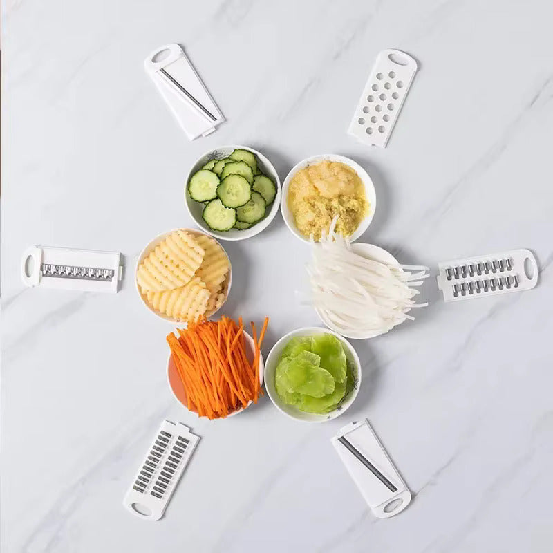 9 in 1 Multi-functional Vegetable Chopper Vegetable Choppers - Tophatter Daily Deals