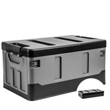 Foldable Camping Storage Box Waterproof Black Camp Furniture - Tophatter Daily Deals