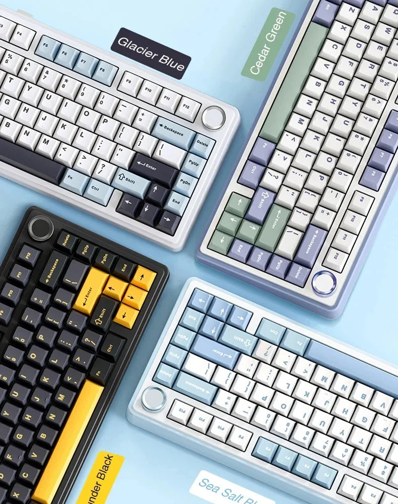 AULA F75 Compact 75 Percent Mechanical Gaming Keyboard RGB - Tophatter Daily Deals