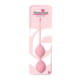 See You In Bloom Duo Love Balls Pink Silicone Kegel > Sex Toys For Ladies > Kegel Exercise - Tophatter Daily Deals