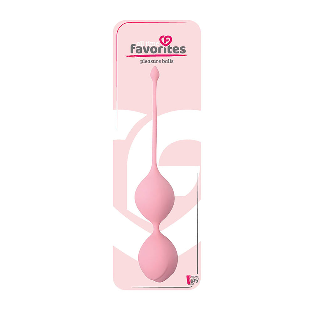 See You In Bloom Duo Love Balls Pink Silicone Kegel > Sex Toys For Ladies > Kegel Exercise - Tophatter Daily Deals