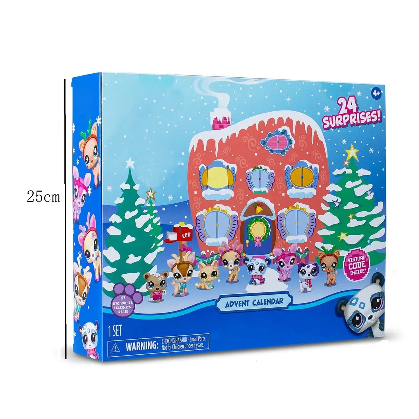 Advent Calendar Little Pets 24 Mystery Figures Holiday - Tophatter Daily Deals