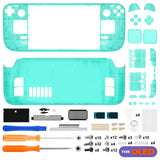 Steam Deck OLED Replacement Housing Kit Clear Shell Emerald Green - Tophatter Daily Deals