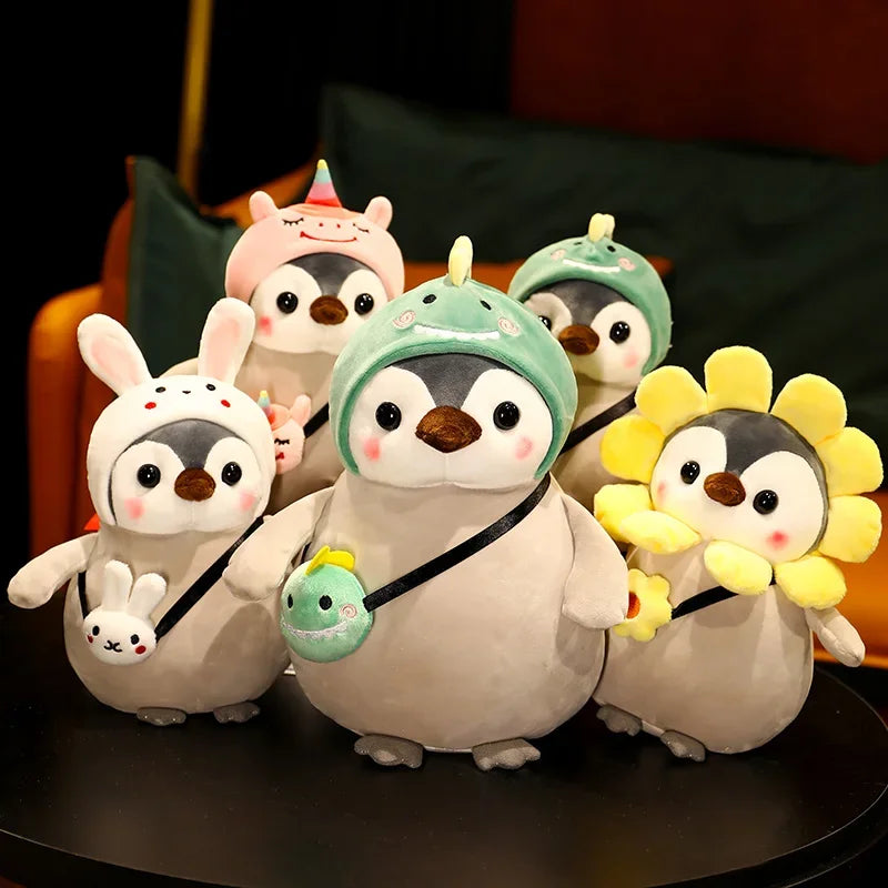 Penguin Dinosaur Sunflower Plush Toy Animals - Tophatter Daily Deals