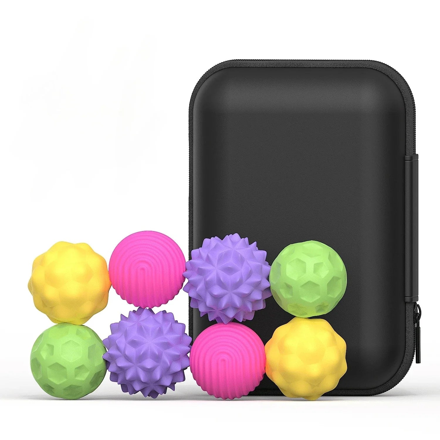 Silicone Magnetic Sensory Balls Fidget Toy Stress Relief - Tophatter Daily Deals