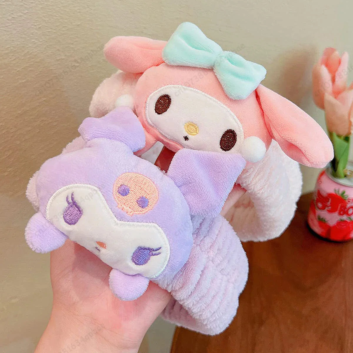 Headband for Washing Face Sanrio Kuromi Melody Cinnamoroll Anime - Tophatter Daily Deals