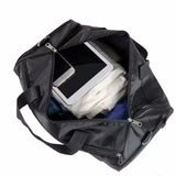Waterproof Ultralight Bag Sports Travel Black Duffel Bags - Tophatter Daily Deals