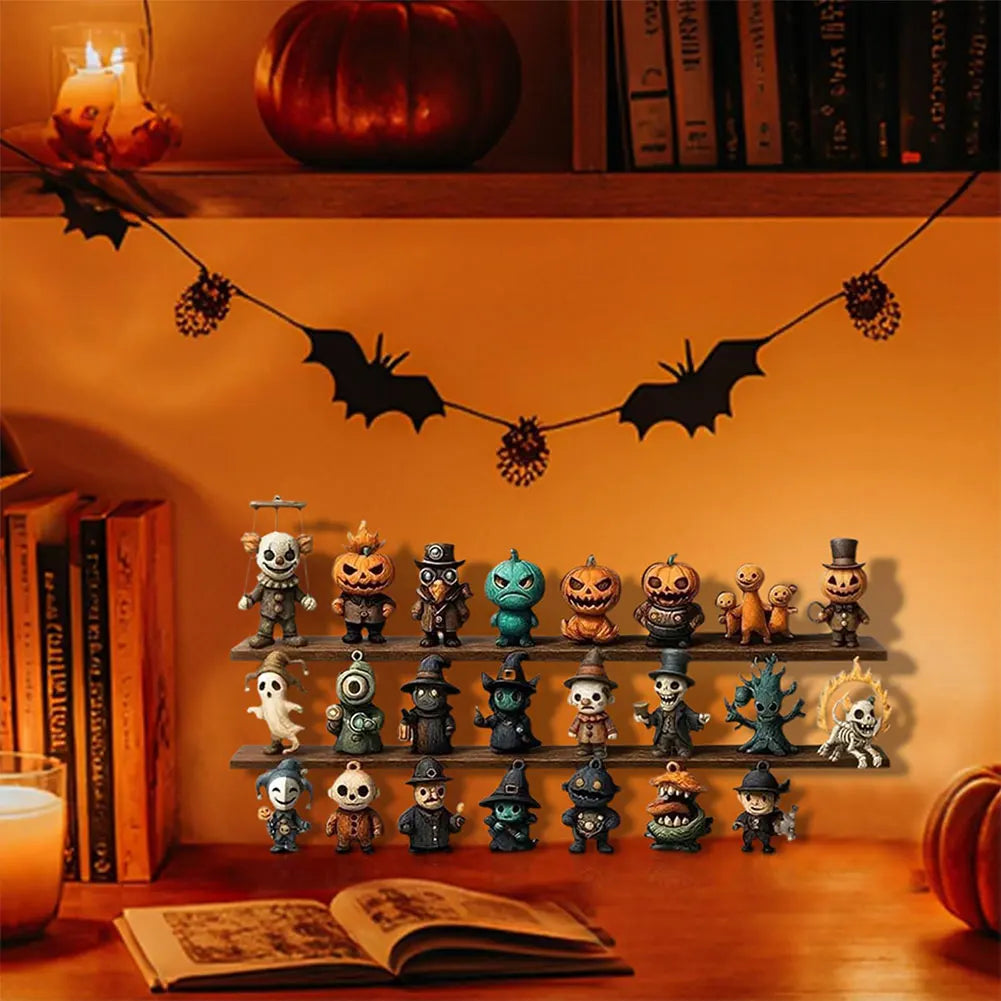 Halloween Advent Calendar 31 Days Collectible Figurines 2025 - Tophatter Daily Deals