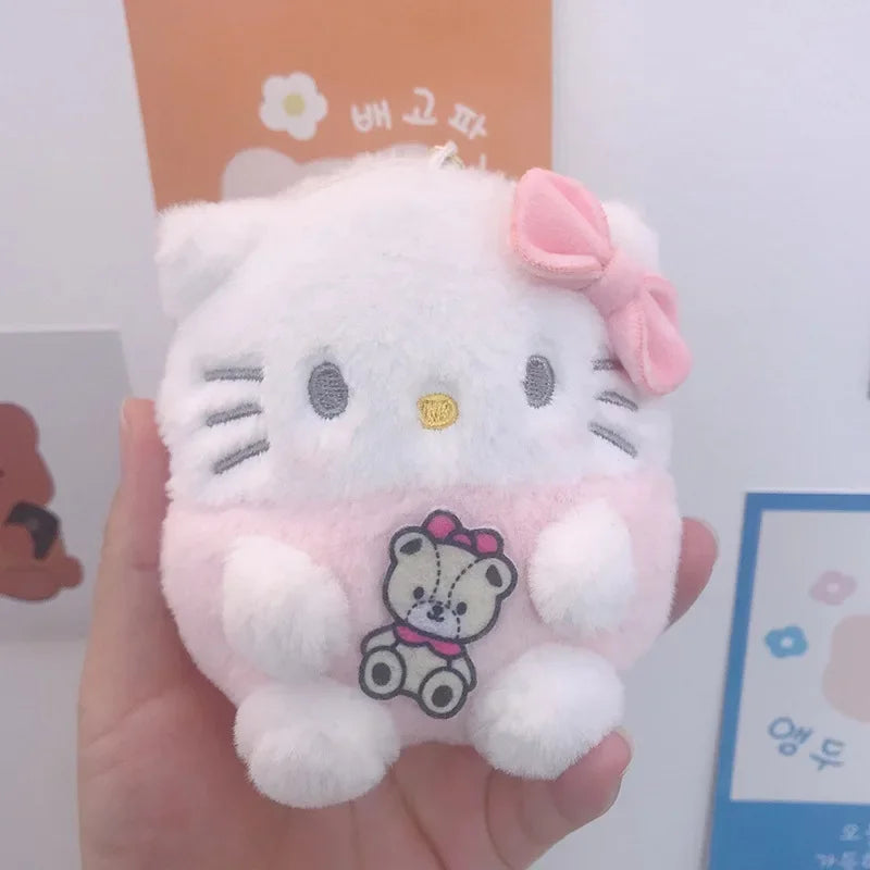 Sanrio Limited Collection Kuromi Cinnamoroll My Melody Plush Toy Kawaii Hello Kitty Pink Keyring - 10cm 10-15CM Animals - Tophatter Daily Deals