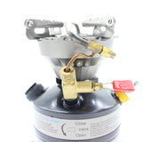 Liquid Fuel Camping Stove Oil-Burning Grey Camp Cooking - Tophatter Daily Deals