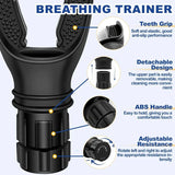 Breathing Trainer Lung Exerciser Adjustable Resistance - Tophatter Daily Deals
