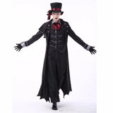 Vampire Costume Set Gothic Couple Halloween 2025 Cosplay - Tophatter Daily Deals