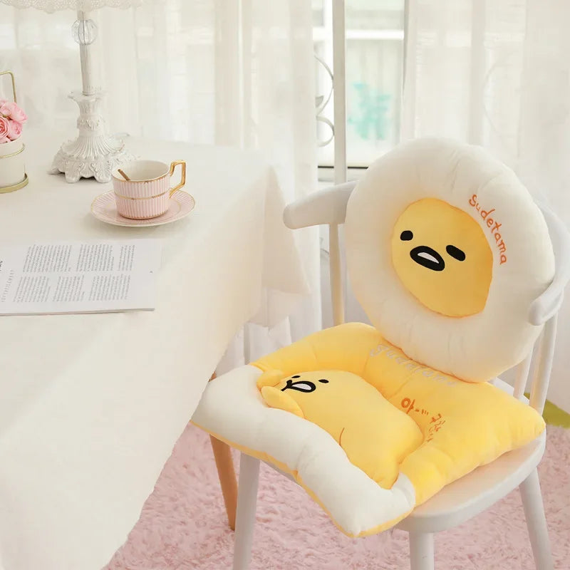Sanrio Gudetama Plush Pillow Food - Tophatter Daily Deals
