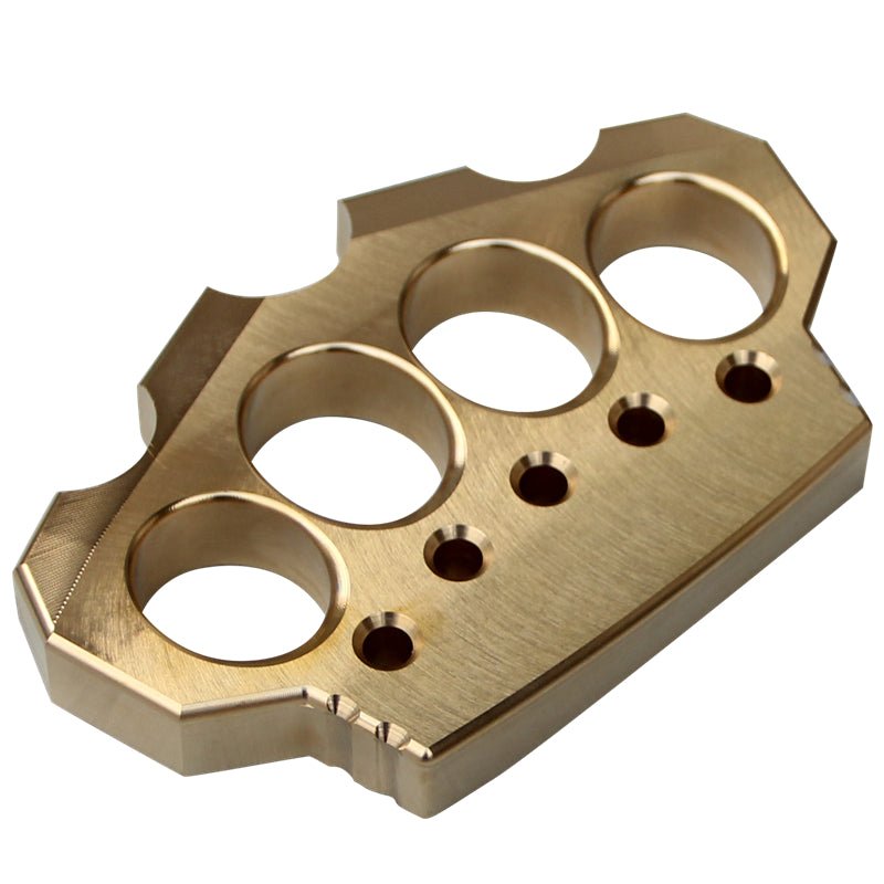 2023 New Brass Self Defense Knuckles Four Finger Model A Brass Knuckles - Tophatter Daily Deals