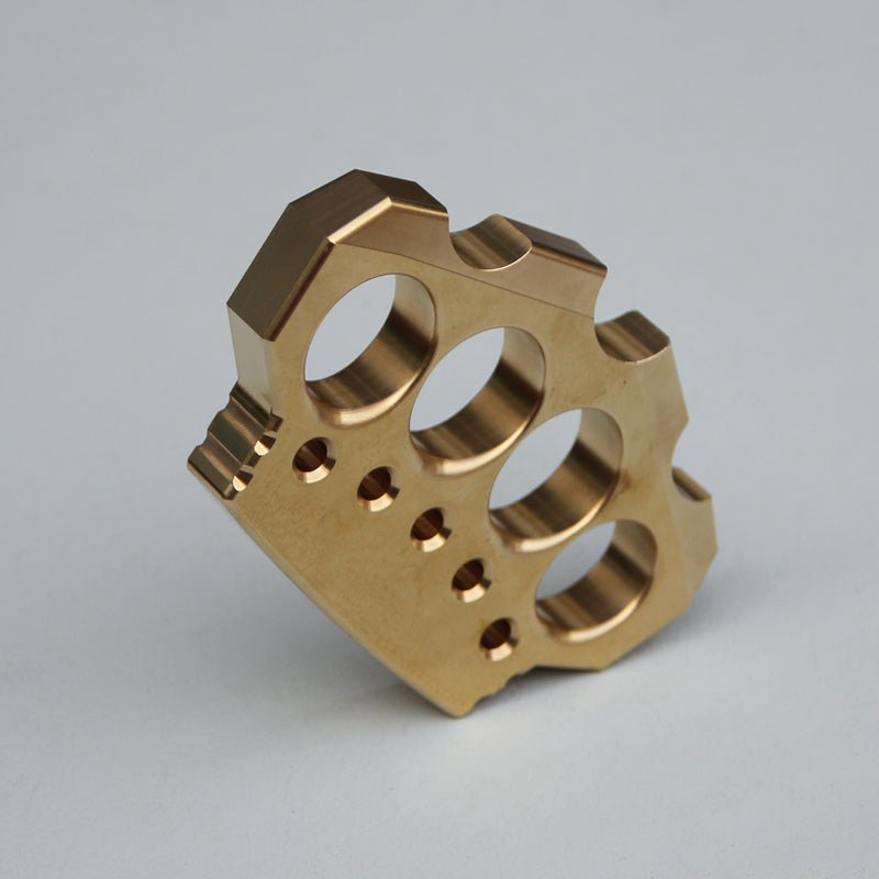 2023 New Brass Self Defense Knuckles Four Finger Brass Knuckles - Tophatter Daily Deals