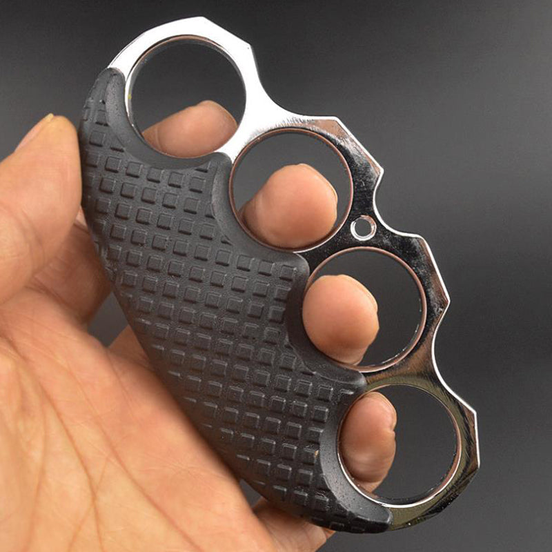 Self-Defense Broken Window Solid Brass Knuckle Duster - Tophatter Daily Deals