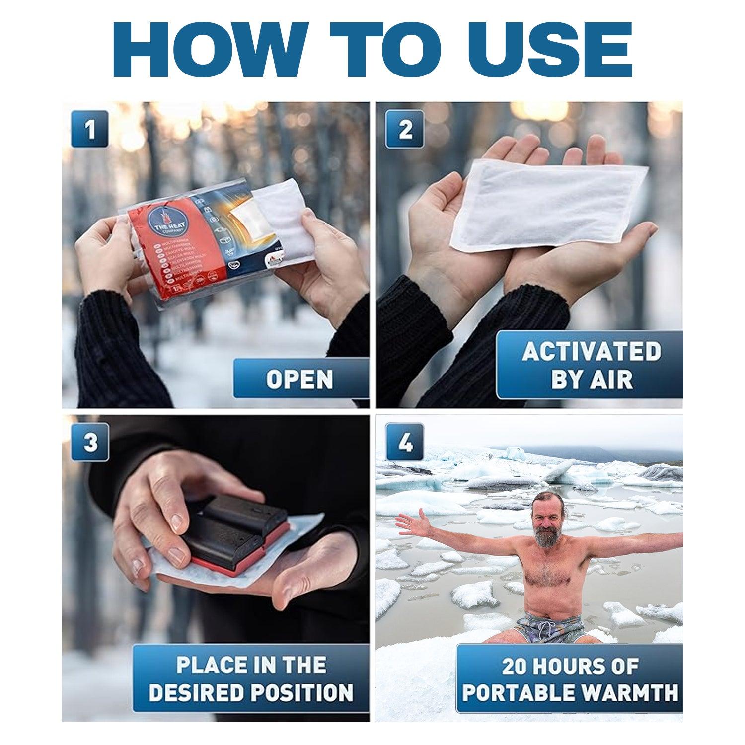 Body Warmer Patch - 10 or 40 Pieces EXTRA WARM Pad Warmer for Back and Neck | 12 Hours Pleasant Warmth | Purely Natural Health & Beauty - Tophatter Daily Deals