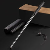 Self-defense three-section telescopic stick - Tophatter Daily Deals