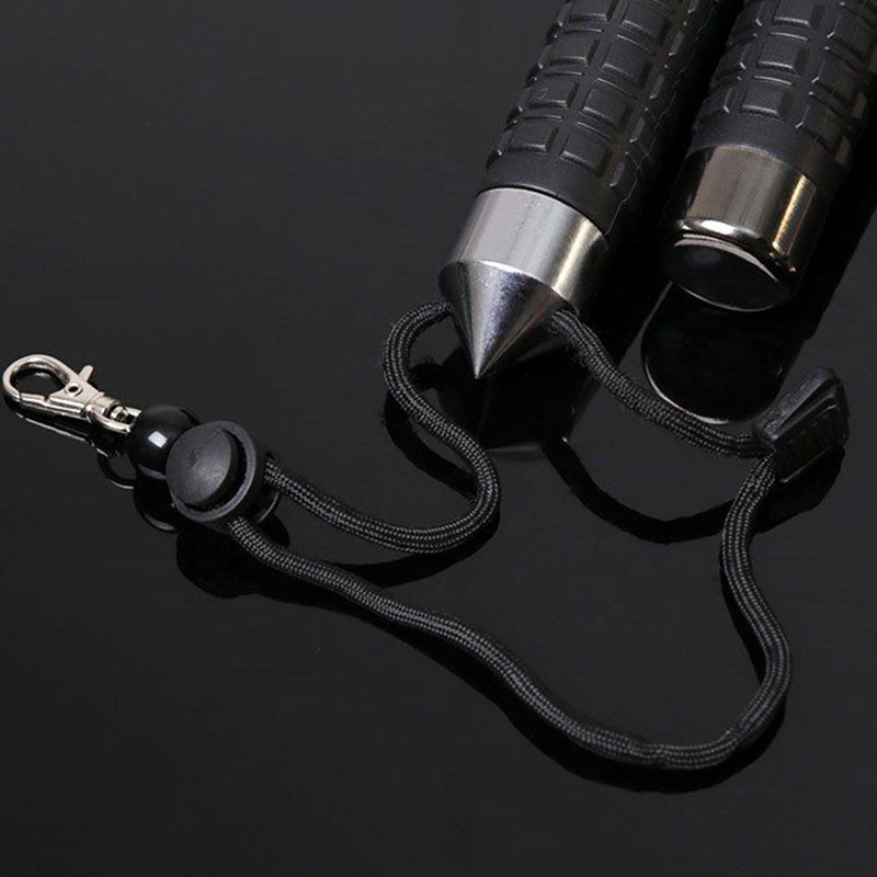 Self-defense three-section telescopic stick - Tophatter Daily Deals