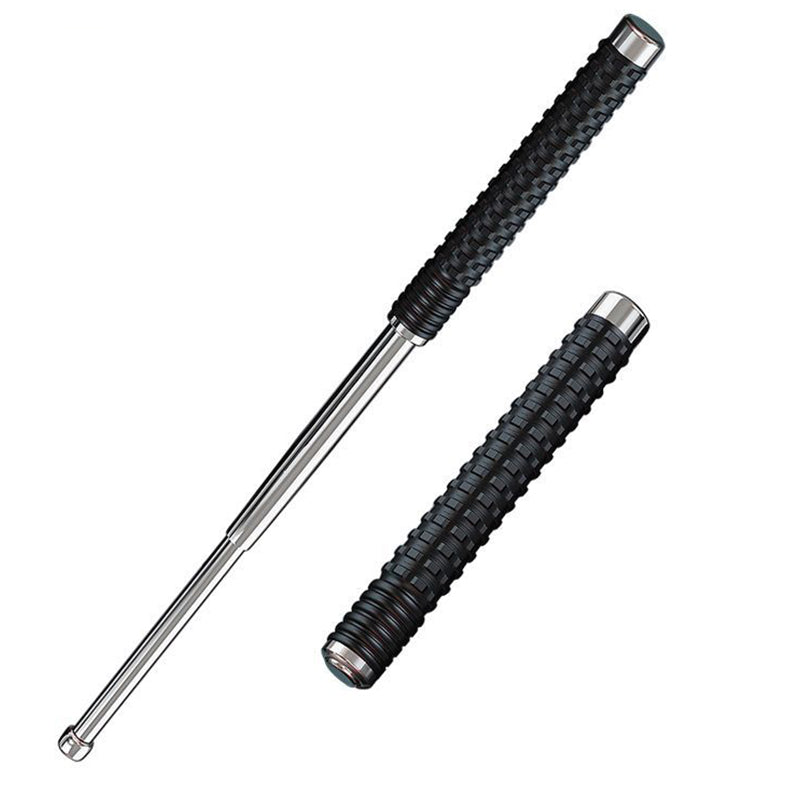 Self-defense three-section telescopic stick - Tophatter Daily Deals