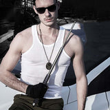 Self-defense three-section telescopic stick - Tophatter Daily Deals