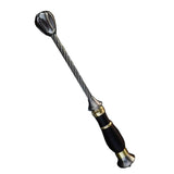 Self Defense Tactical Whip With Stainless Steel Hammer Head 11.0 inch Self Defense Baton - Tophatter Daily Deals