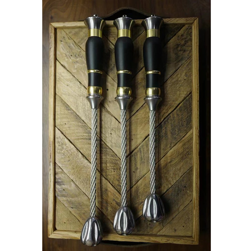 Self Defense Tactical Whip With Stainless Steel Hammer Head Self Defense Baton - Tophatter Daily Deals