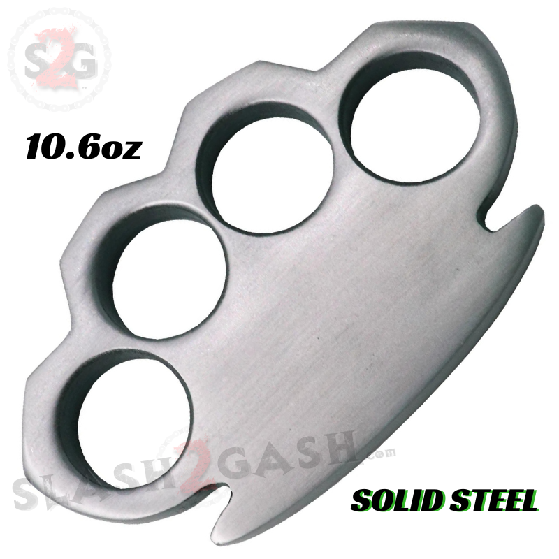 Steam Punk Knuckles Solid Steel Closed Paper Weight - 10.6 oz Belt Buckle - Tophatter Daily Deals