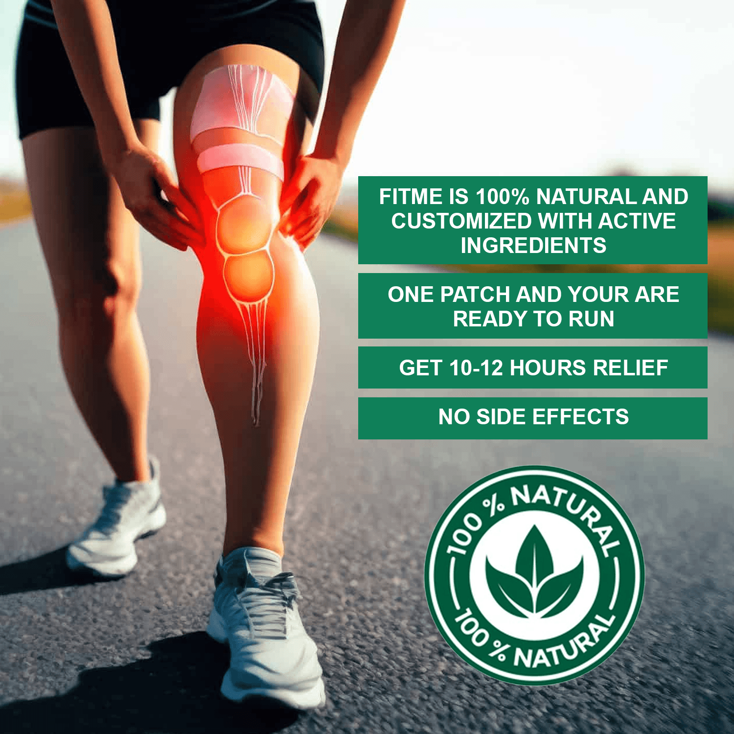 Knee Pain Relief Patch - FitMe 180 PCS Knee Pain Relief Patches Wormwood Sticker Neck Waist Joint Ache Pads Personal Care - Tophatter Daily Deals