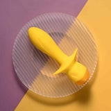 Selopa Mellow Vibrating Plug 13.5cm Waterproof Design Yellow > Anal Range > Vibrating Butt Plugs - Tophatter Daily Deals