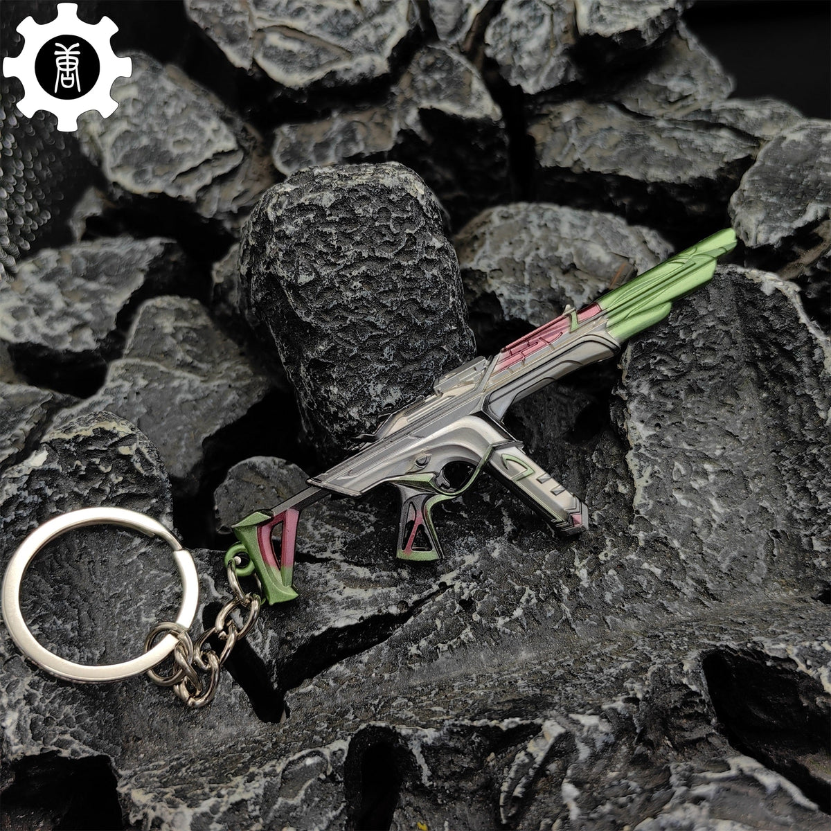 Mini Sentinels of Light Spectre Gun Keychain Metal Pendant - Tophatter Daily Deals