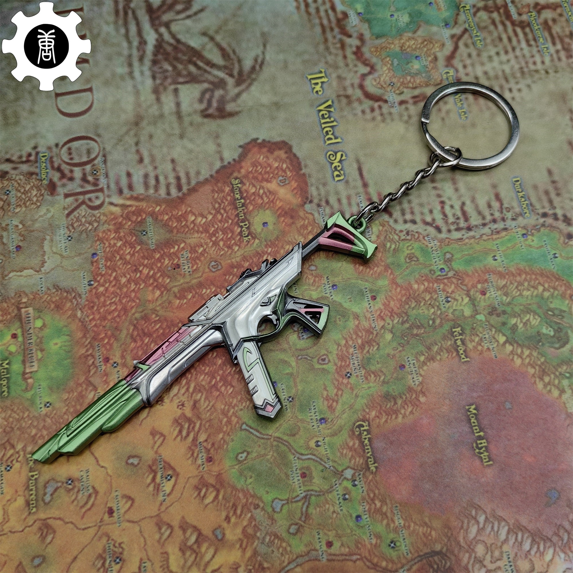 Mini Sentinels of Light Spectre Gun Keychain Metal Pendant - Tophatter Daily Deals