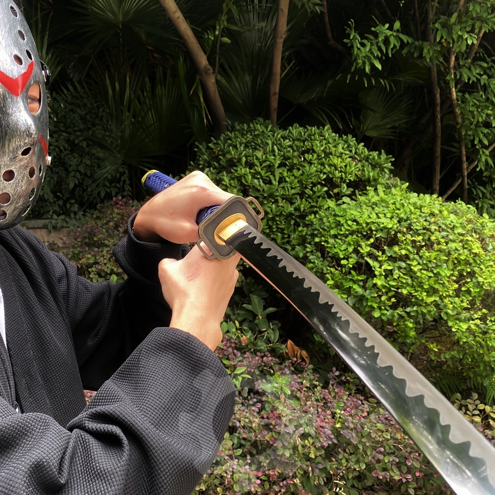 Real-Life Steel Sephiroth Katana Replica - Tophatter Daily Deals