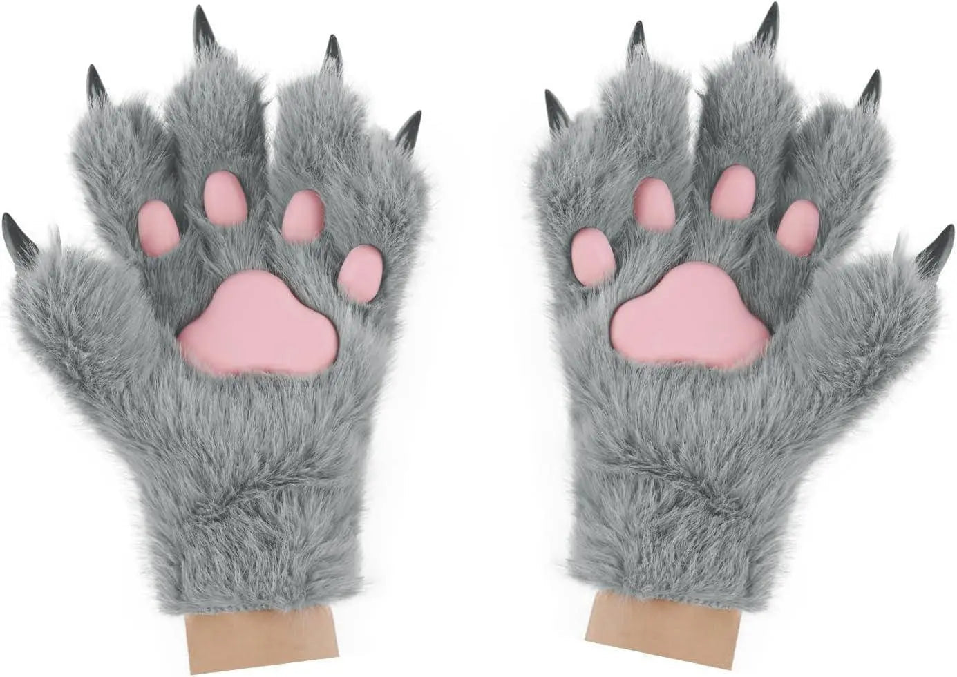 Set Di Guanti per Cosplay Con Orecchie Soffici, per Halloween, Natale, Carnevale, Feste - Tophatter Daily Deals