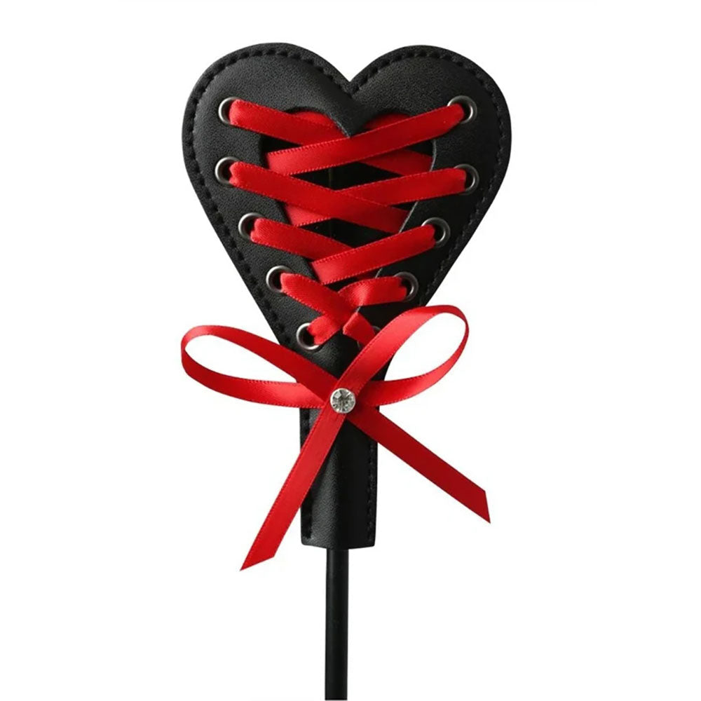 Sex & Mischief Heartbeat Crop in Red > Bondage Gear > Crops - Tophatter Daily Deals