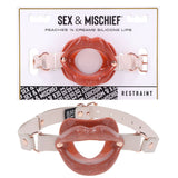 Sex and Mischief Peaches n CreaMe Silicone Lips > Bondage Gear > Gags and Bits - Tophatter Daily Deals