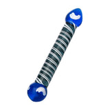 Sexus Glass Dildo Duo Blue 20cm Body Safe > Glass > Dildos - Tophatter Daily Deals