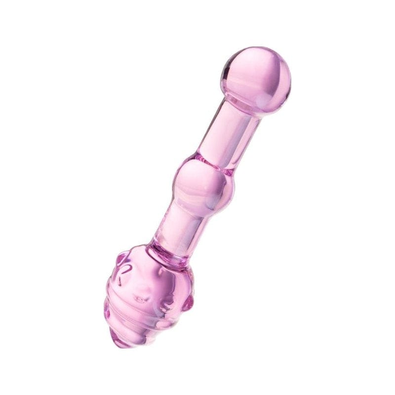 Sexus Glass Dildo Pink 17cm Elegant Design Body Safe > Glass > Dildos - Tophatter Daily Deals