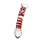 Sexus Glass Dildo Red Delight 19cm Elegant > Glass > Dildos - Tophatter Daily Deals