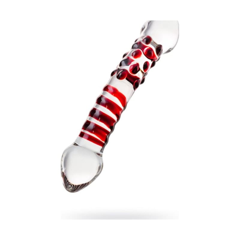 Sexus Glass Dildo Red Delight 19cm Elegant > Glass > Dildos - Tophatter Daily Deals