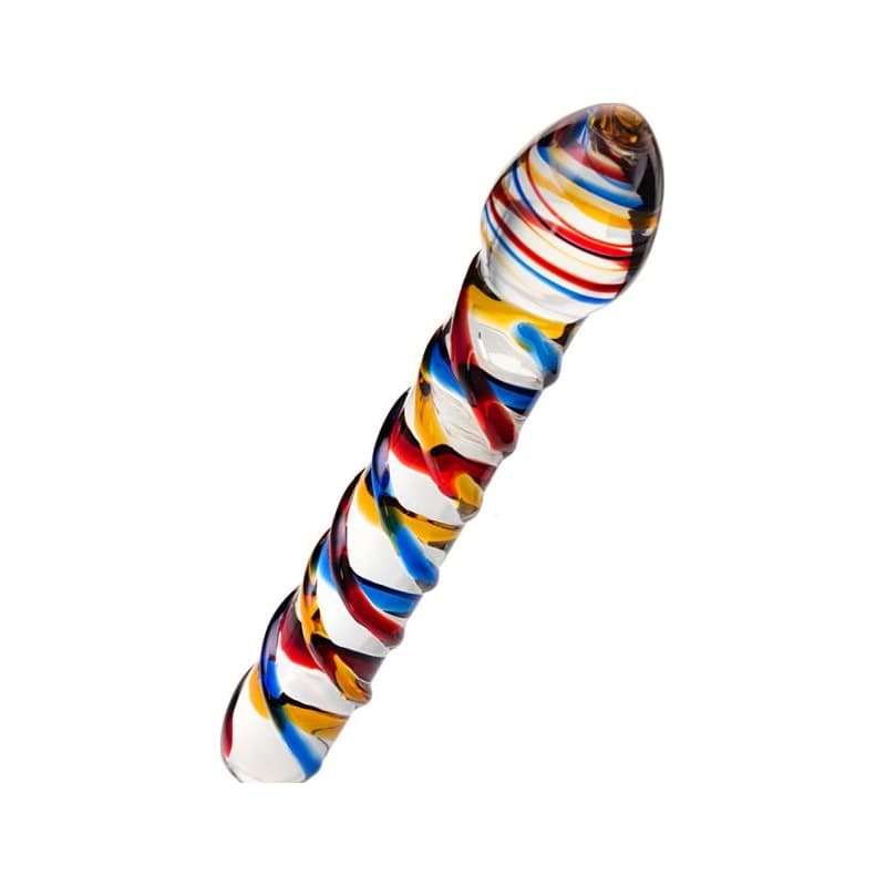 Sexus Glass Dildo Tropicana 19.5 Centimeters > Glass > Dildos - Tophatter Daily Deals