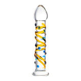 Sexus Glass Dildo Yellow 17.2 Centimeters Body Safe > Glass > Dildos - Tophatter Daily Deals