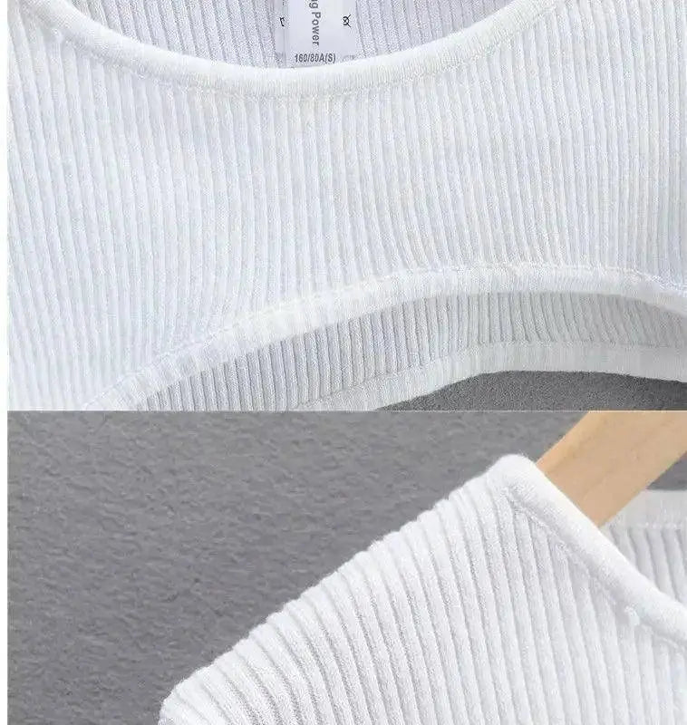 Sexy Elegant Super-Short Long Sleeve T-shirts Women's Cropped Top Ladies Solid Vintage Crop Top Spring Autumn Tees Female Blouse - Tophatter Daily Deals